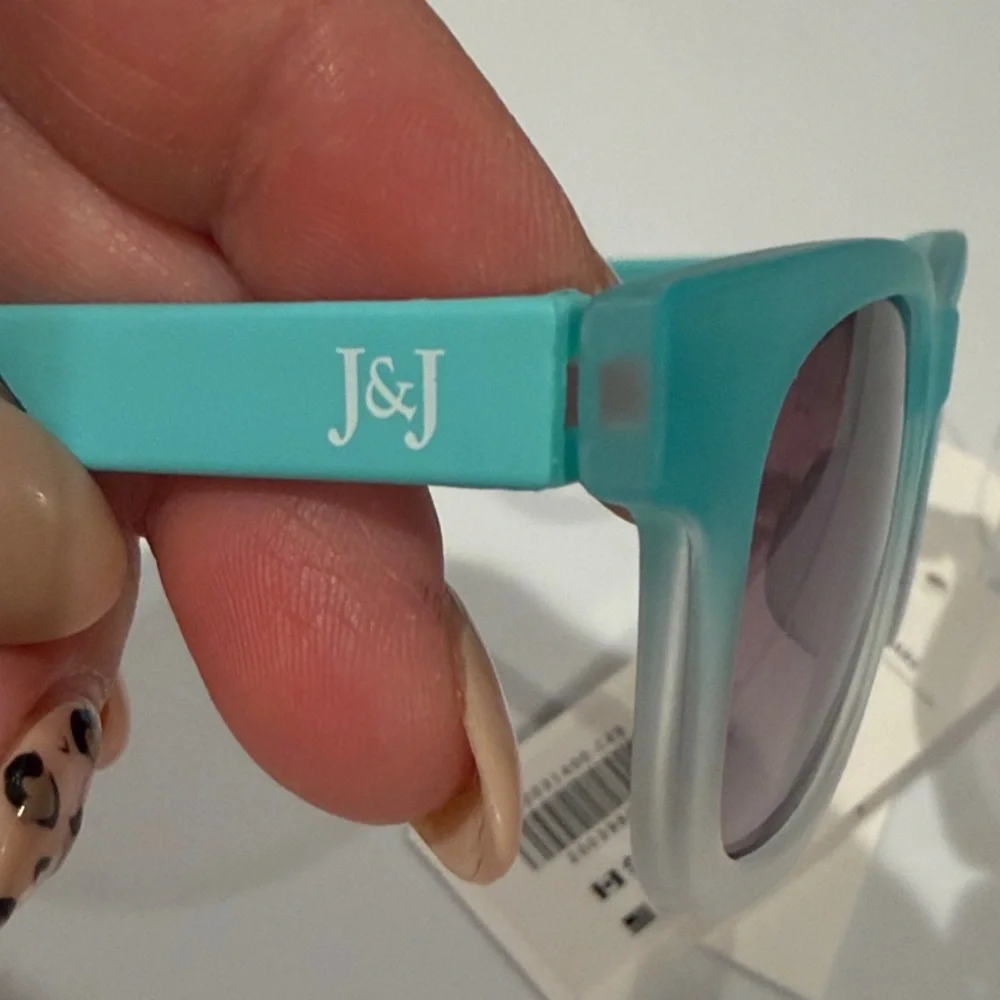Janie and Jack Teal Kids' Sunglasses size 0-2 years NWT